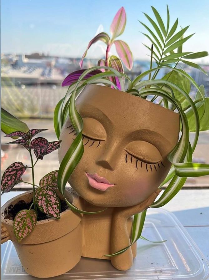 Adorable DIY Face Planter Ideas to Bring Personality to Your Plants 17 Adorable DIY Face Planter Ideas to Bring Personality to Your Plants