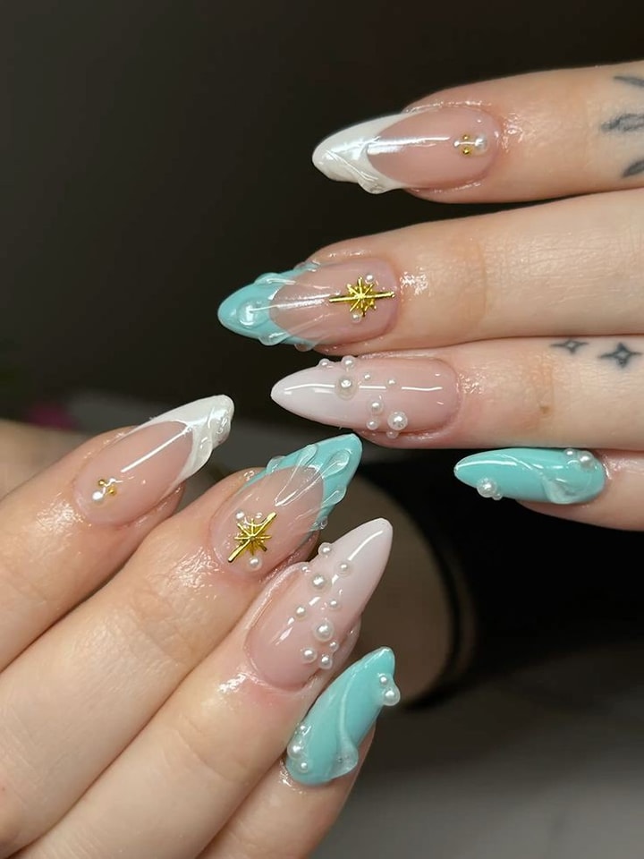 Dive into Style: 17+ Stunning Turquoise Nail Designs You Need to Try (DIY Tips!) 17 Dive into Style: 17+ Stunning Turquoise Nail Designs You Need to Try (DIY Tips!)