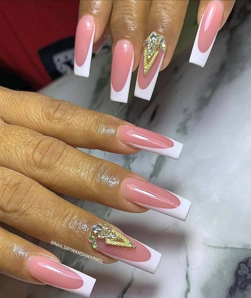 Unlock Pinterest-Worthy Nails: Your Guide to Milky White, Nude & Gold Acrylic Looks 31 Unlock Pinterest-Worthy Nails: Your Guide to Milky White, Nude & Gold Acrylic Looks
