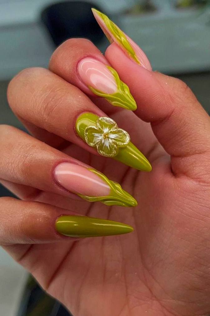 Gorgeous Green Nail Designs: 25+ Ideas from Mint to Neon You Can DIY! 80 Gorgeous Green Nail Designs: 25+ Ideas from Mint to Neon You Can DIY!