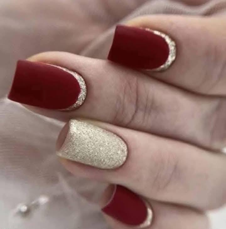 Unlock Pinterest Perfection: 7 Gorgeous Burgundy and Gold Nail Designs You Can Create at Home