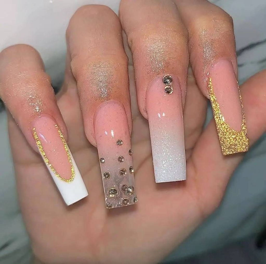 Unlock Pinterest-Worthy Nails: Your Guide to Milky White, Nude & Gold Acrylic Looks 17 Unlock Pinterest-Worthy Nails: Your Guide to Milky White, Nude & Gold Acrylic Looks