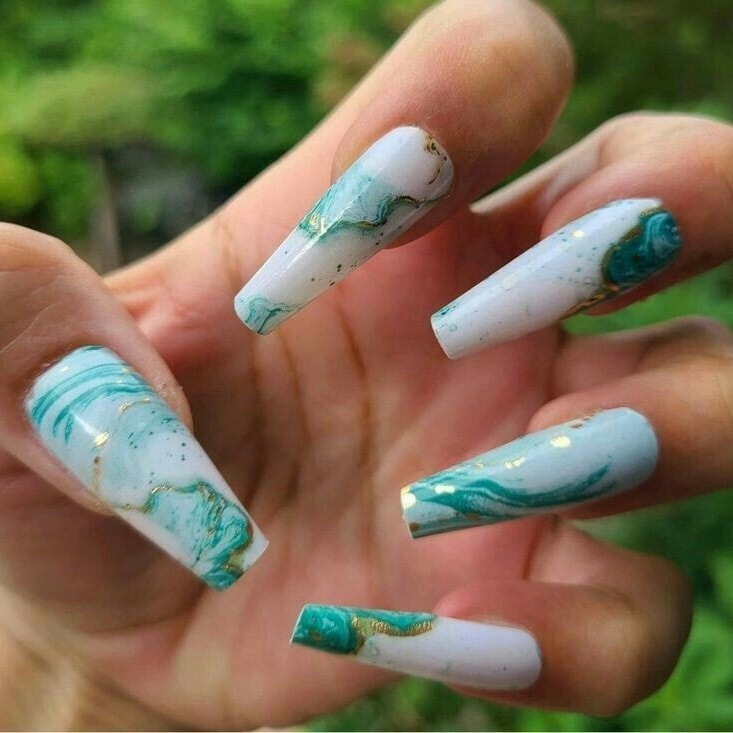 Dive into Style: 17+ Stunning Turquoise Nail Designs You Need to Try (DIY Tips!) 17 Dive into Style: 17+ Stunning Turquoise Nail Designs You Need to Try (DIY Tips!)