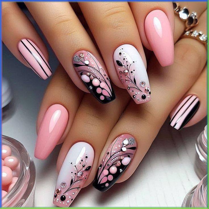 20+ Elegant Pink & White Nail Art Designs You NEED to Pin Immediately! ✨ 38 20+ Elegant Pink & White Nail Art Designs You NEED to Pin Immediately! ✨