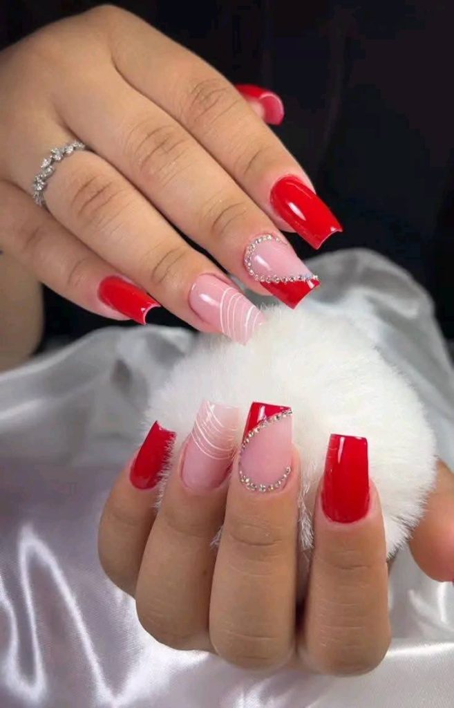 15+ Stunning Red and White Nail Designs You Need to Try (DIY Friendly!) 17 15+ Stunning Red and White Nail Designs You Need to Try (DIY Friendly!)