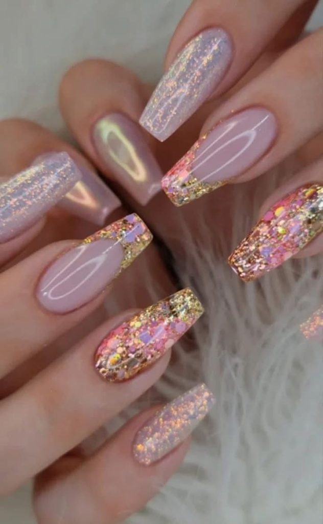 Glamorous DIY Nail Art: Recreate Stunning Ombre & Glitter Looks at Home 17 Glamorous DIY Nail Art: Recreate Stunning Ombre & Glitter Looks at Home