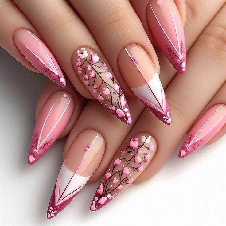 20+ Elegant Pink & White Nail Art Designs You NEED to Pin Immediately! ✨ 52 20+ Elegant Pink & White Nail Art Designs You NEED to Pin Immediately! ✨