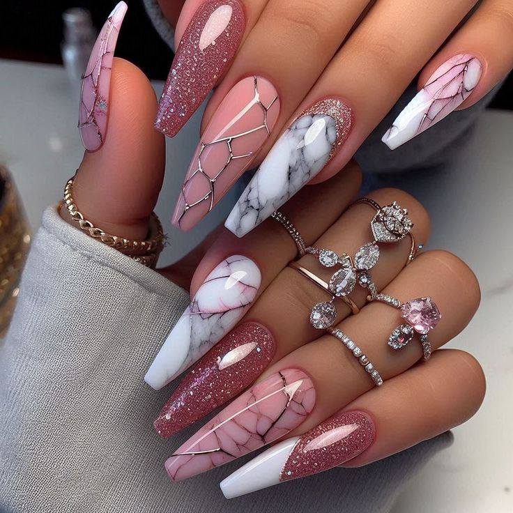 20+ Elegant Pink & White Nail Art Designs You NEED to Pin Immediately! ✨ 53 20+ Elegant Pink & White Nail Art Designs You NEED to Pin Immediately! ✨