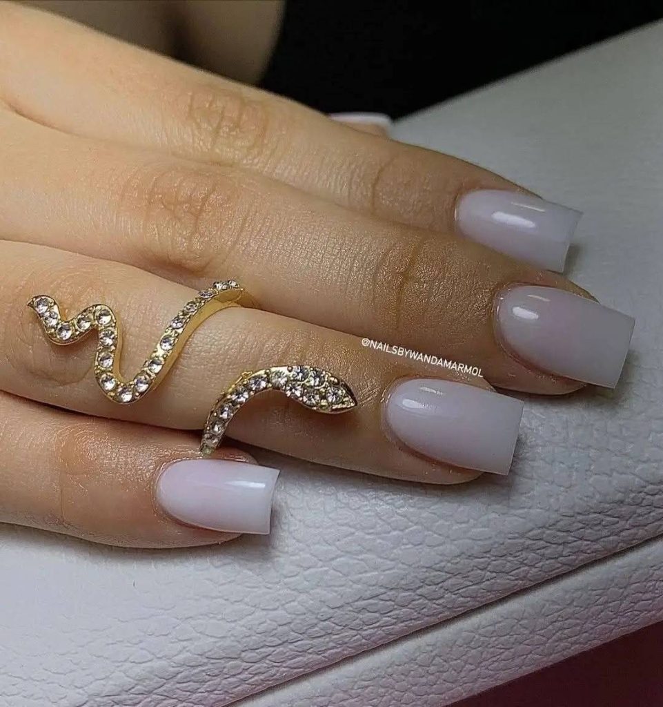 Unlock Pinterest-Worthy Nails: Your Guide to Milky White, Nude & Gold Acrylic Looks 25 Unlock Pinterest-Worthy Nails: Your Guide to Milky White, Nude & Gold Acrylic Looks