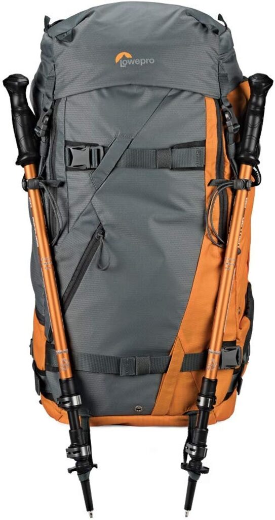 Lowepro Powder Backpack 500 AW – Grey/Orange