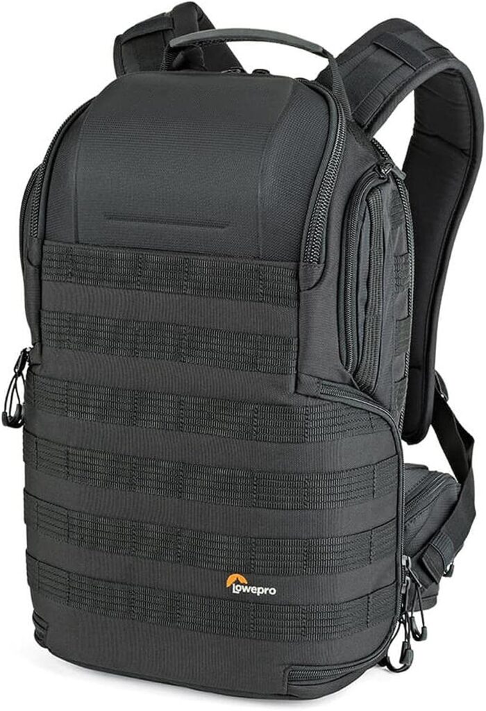 Lowepro ProTactic BP 350 AW II 16L Green Line Camera and Laptop Backpack, Black