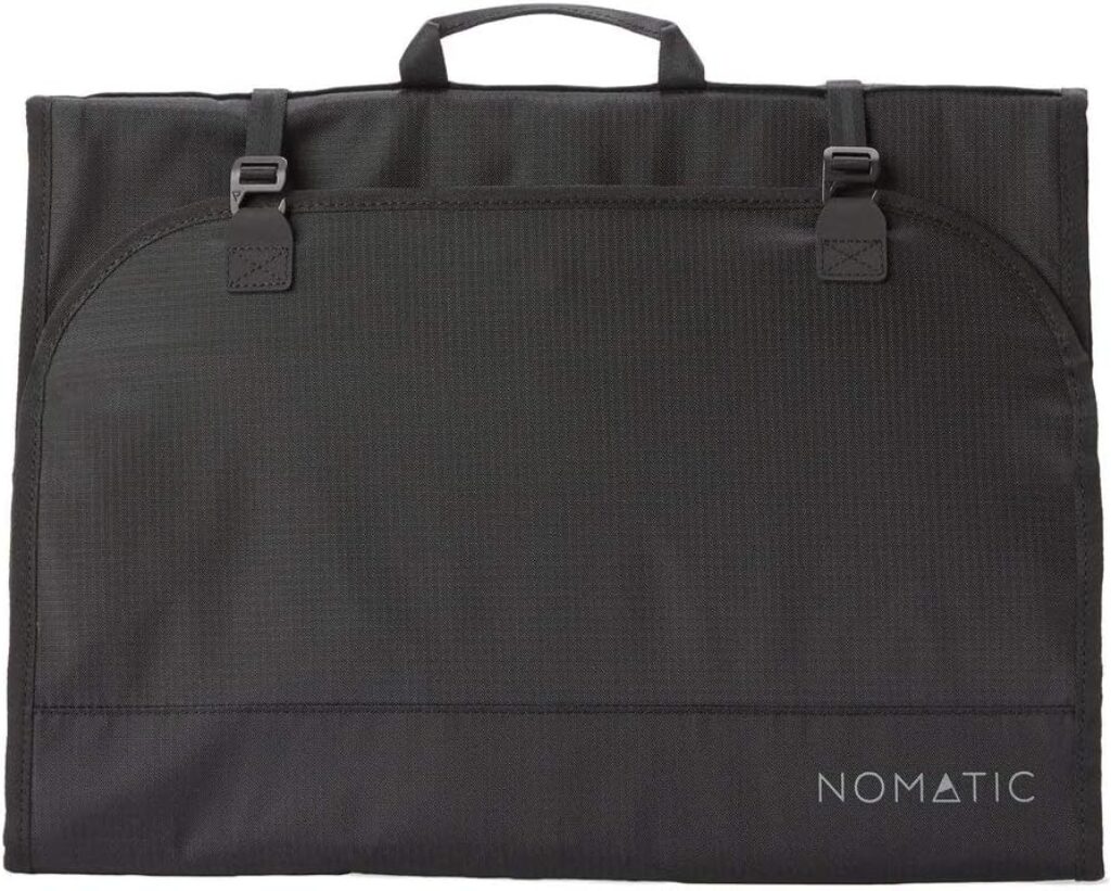 Nomatic Apparel sleeve- Formal Hanging Black Nylon Garment Bag for Travel, Reusable Travel Protector for clothes