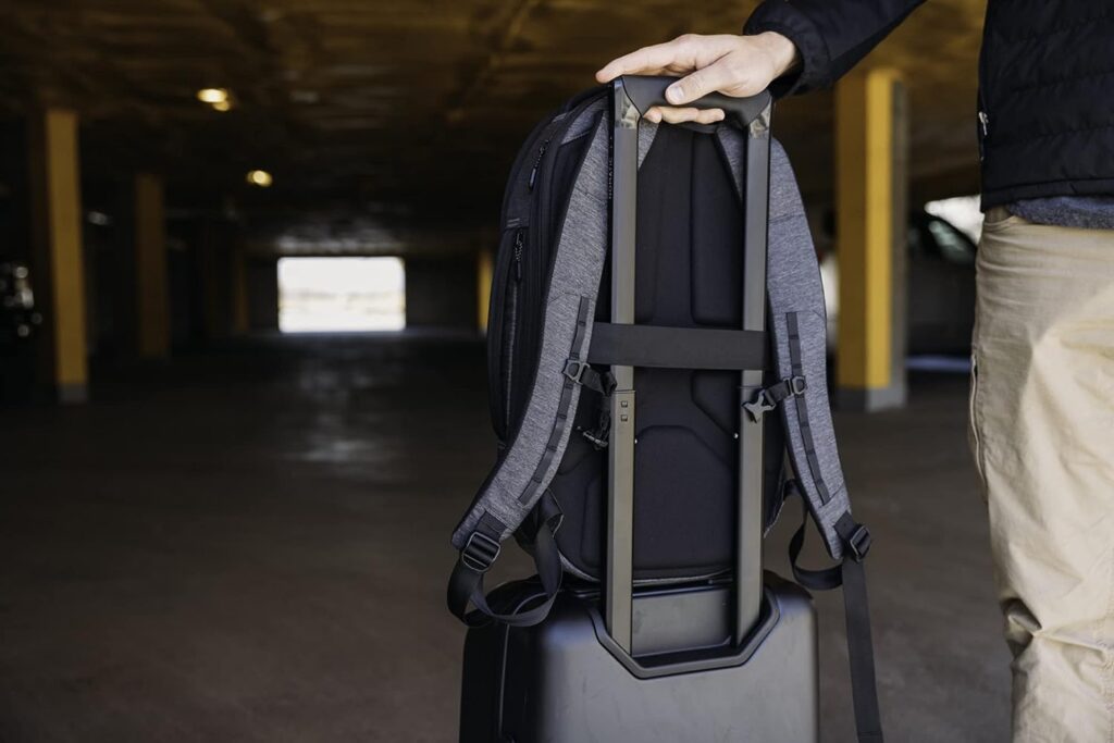 NOMATIC Navigator Lite 15L- Business Travel Backpack for Men - Computer Bag - Work Backpack - Professional Work Bag for Everday Use - Carry On Backpack - Gray Backpack