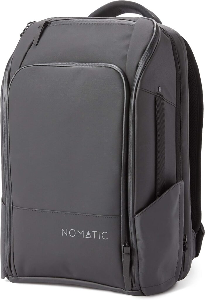 NOMATIC Travel Pack- 20L Water Resistant Anti-Theft Bag- Flight Approved Carry On Laptop Bag- Computer Backpack- Tech Backpack