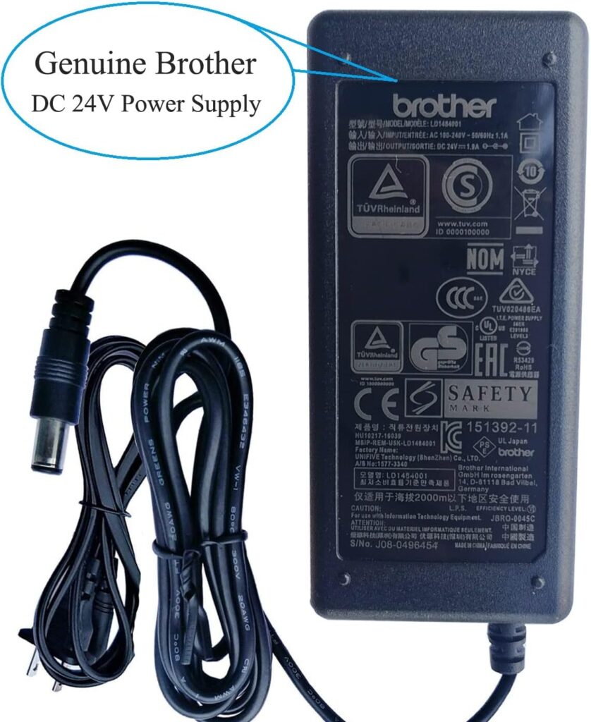 UpBright 24V [UL Listed] AC/DC Adapter Compatible with AeroGarden 100912-BLK 100912-WHT 100912-STB 100913-BSS 100913-PPL 100913-PRE Aero Garden Bounty Elite Indoor Hydroponic Herb LED Grow Light Power