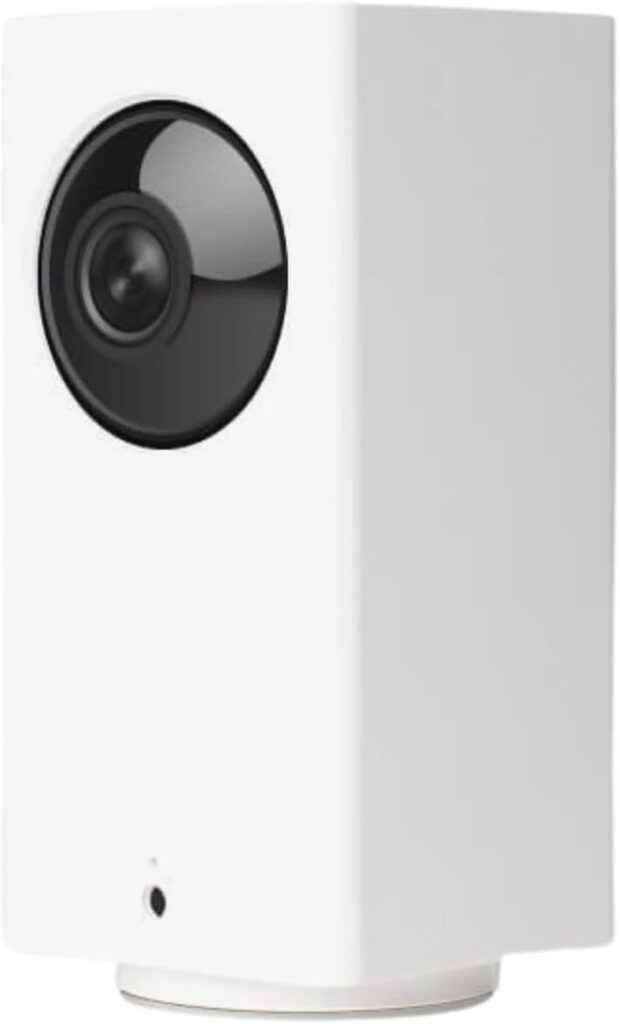 Wyze Cam 1080p Pan/Tilt/Zoom Wi-Fi Indoor Smart Home Camera with Night Vision, 2-Way Audio, Works with Alexa  the Google Assistant, White - WYZECP1