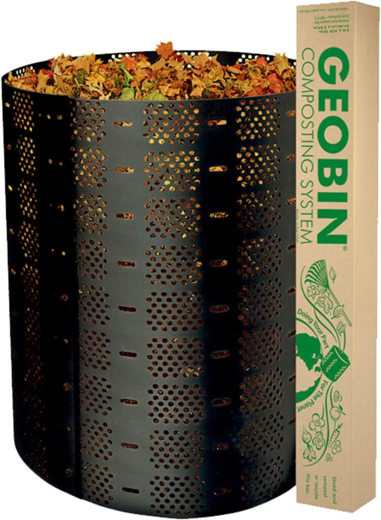 Compost Bin by GEOBIN - 246 Gallon, Expandable, Easy Assembly, Made in The USA