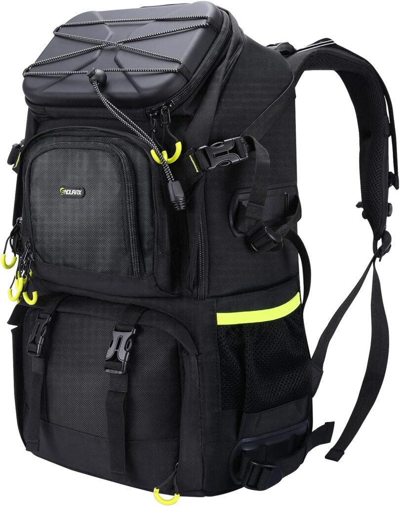 Endurax Extra Large Camera DSLR/SLR Backpack for Outdoor Hiking Trekking with 15.6 Laptop Compartment