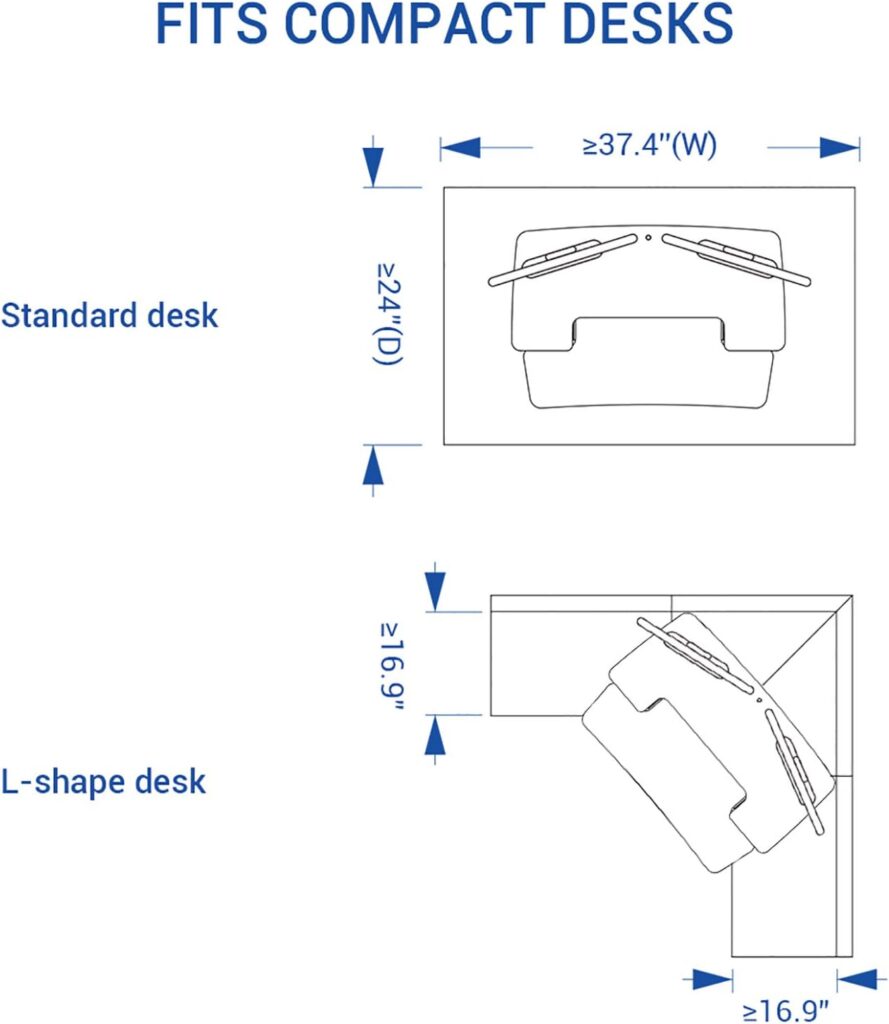 FLEXISPOT Electric Standing Desk Converter 36 Wide Motorized Stand up Desk Riser for Monitor and Laptop,Black Height Adjustable Desk for Home Office