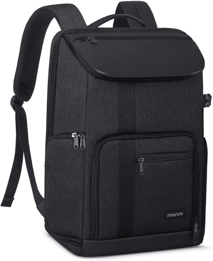 MOSISO Camera Backpack 17.3 inch, DSLR/SLR/Mirrorless Case Large Men/Women Photography Camera Bag with Laptop CompartmentTripod HolderRain Cover Compatible with Canon/Nikon/Fuji/Laptop, Space Gray