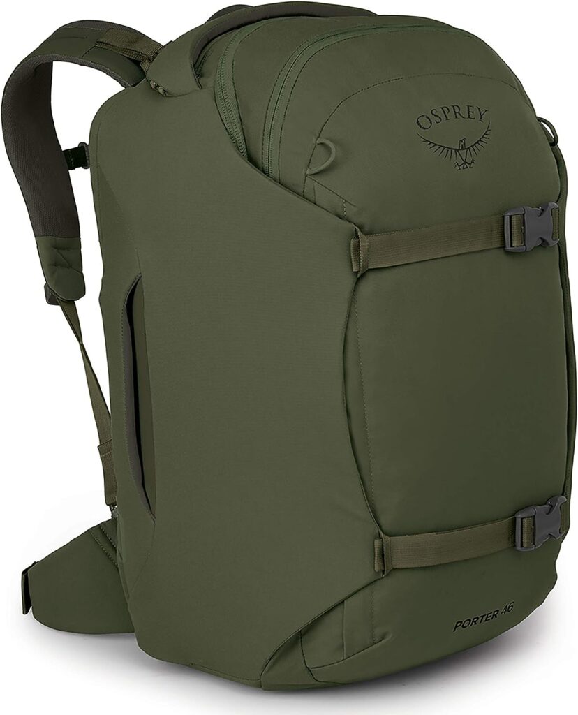 Osprey Porter 46L Travel Backpack, Haybale Green, O/S