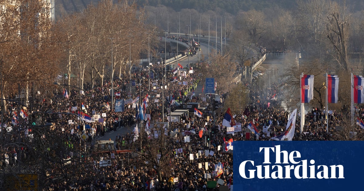 Major anti-corruption protests in Serbia add to pressure on President Vučić | Serbia