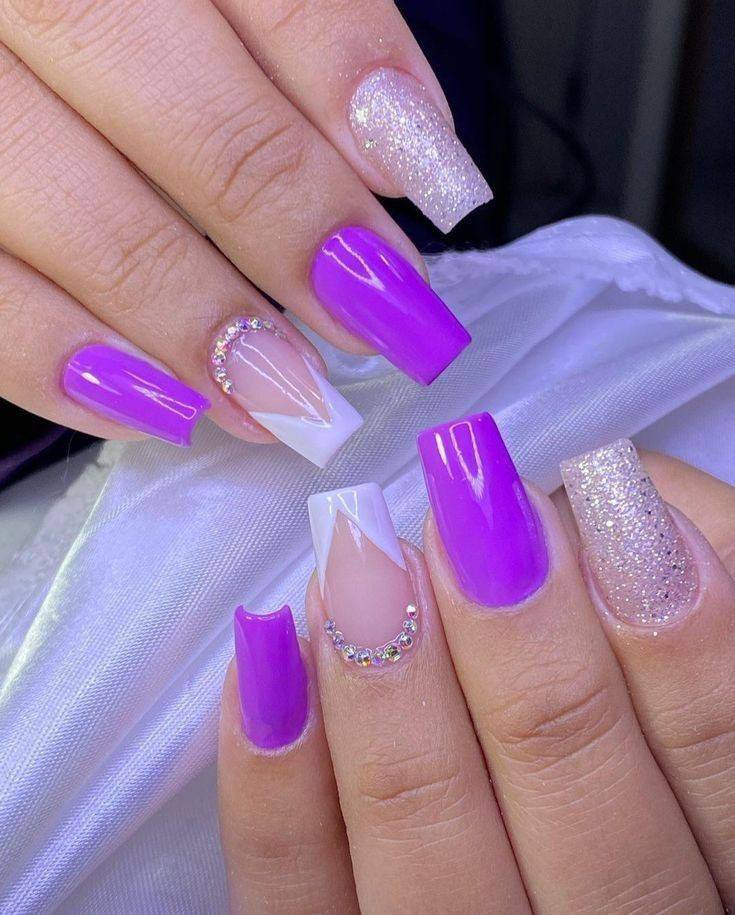 19+ Stunning Purple Nail Ideas: From Lavender Dreams to Vibrant Violet Looks You Need to Try 17 19+ Stunning Purple Nail Ideas: From Lavender Dreams to Vibrant Violet Looks You Need to Try