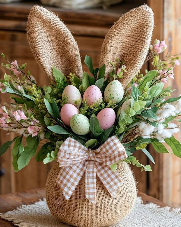 Hop into Spring: 16 Adorable DIY Easter Bunny & Egg Decor Ideas You'll Love! 17 Hop into Spring: 16 Adorable DIY Easter Bunny & Egg Decor Ideas You'll Love!