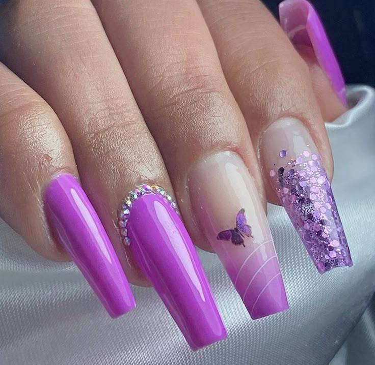19+ Stunning Purple Nail Ideas: From Lavender Dreams to Vibrant Violet Looks You Need to Try 17 19+ Stunning Purple Nail Ideas: From Lavender Dreams to Vibrant Violet Looks You Need to Try