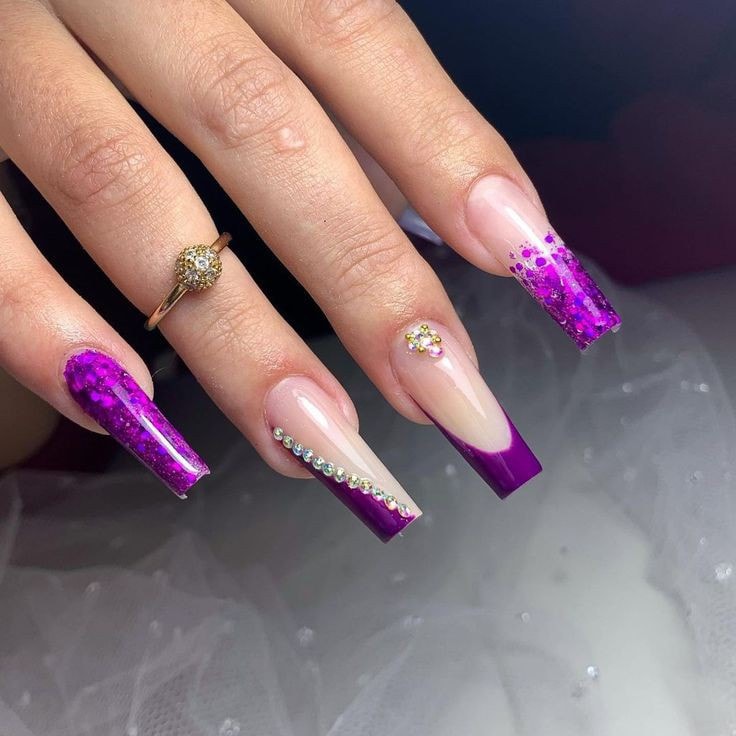 Glam Purple Nail Designs: Get These Stunning Looks at Home! 17 Glam Purple Nail Designs: Get These Stunning Looks at Home!