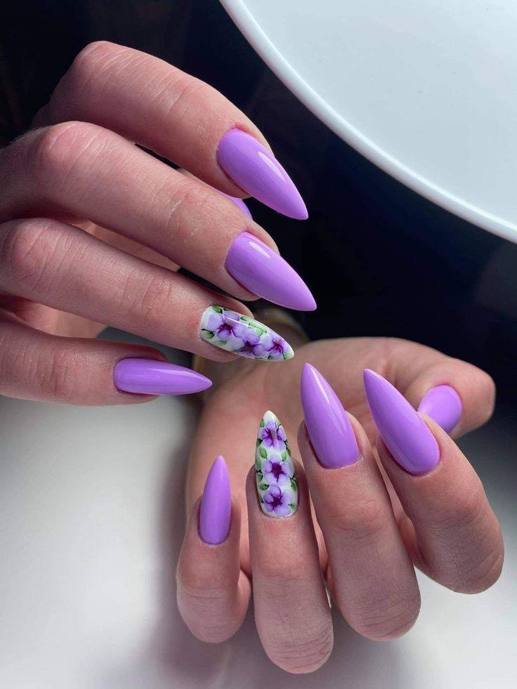 19+ Stunning Purple Nail Ideas: From Lavender Dreams to Vibrant Violet Looks You Need to Try 17 19+ Stunning Purple Nail Ideas: From Lavender Dreams to Vibrant Violet Looks You Need to Try