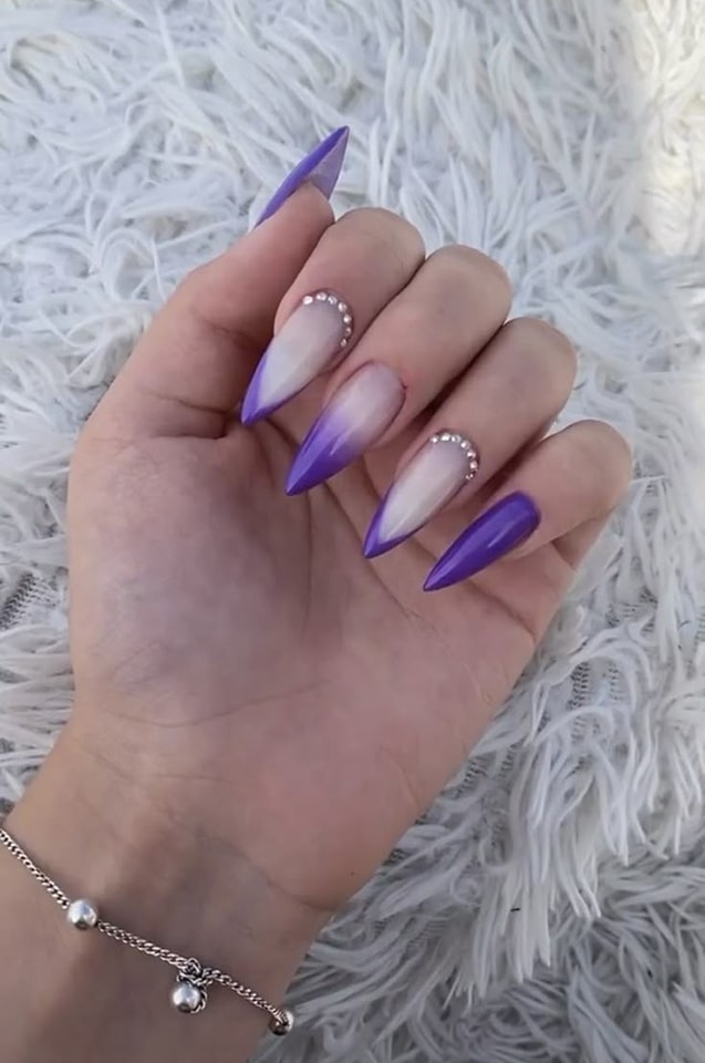Glam Purple Nail Designs: Get These Stunning Looks at Home! 17 Glam Purple Nail Designs: Get These Stunning Looks at Home!