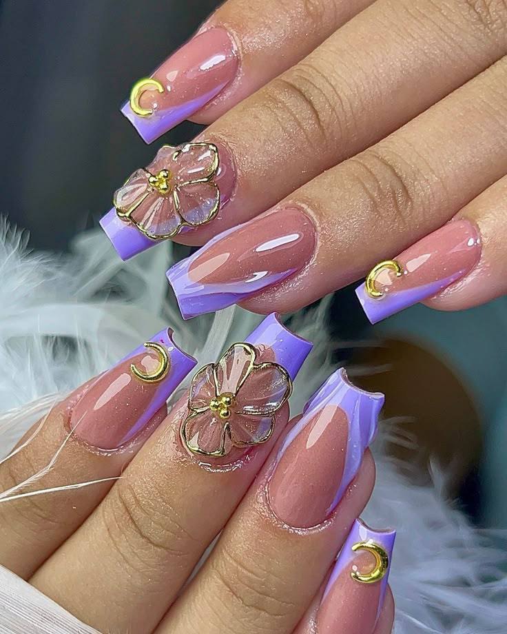 Stunning 3D Floral Nail Art with Elegant Gold Accents: Your Ultimate Guide 17 Stunning 3D Floral Nail Art with Elegant Gold Accents: Your Ultimate Guide