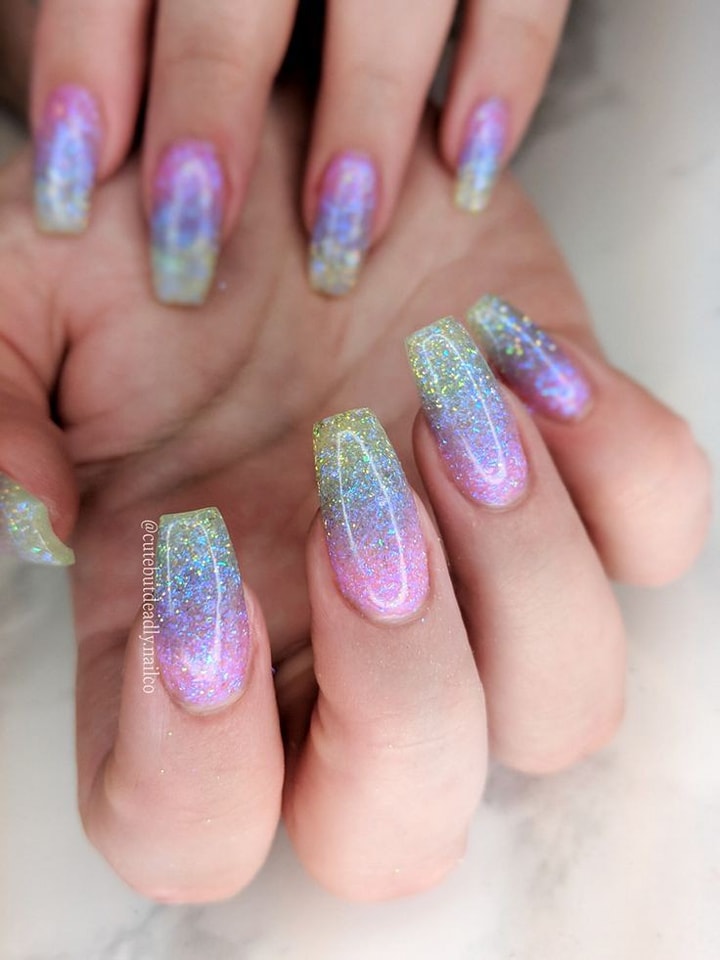 πβ¨ Dazzle with DIY Rainbow Glitter Nails: Sparkle & Shine! 32 πβ¨ Dazzle with DIY Rainbow Glitter Nails: Sparkle & Shine!