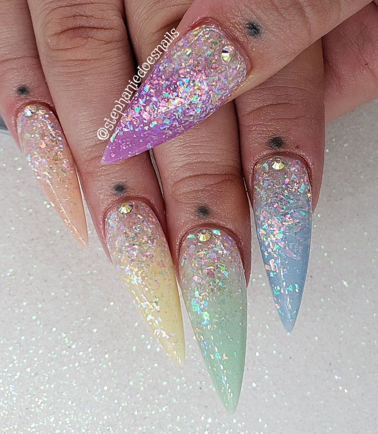 πβ¨ Dazzle with DIY Rainbow Glitter Nails: Sparkle & Shine! 31 πβ¨ Dazzle with DIY Rainbow Glitter Nails: Sparkle & Shine!