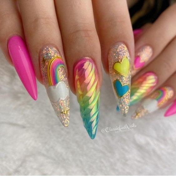 πβ¨ Dazzle with DIY Rainbow Glitter Nails: Sparkle & Shine! 46 πβ¨ Dazzle with DIY Rainbow Glitter Nails: Sparkle & Shine!
